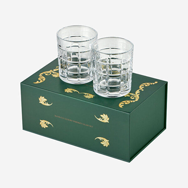 Chiara Alessi The Gentlemen’s Reserve Şeffaf Cam Viski Bardağı Seti