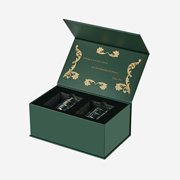 Chiara Alessi The Gentlemen’s Reserve Şeffaf Cam Viski Bardağı Seti-2