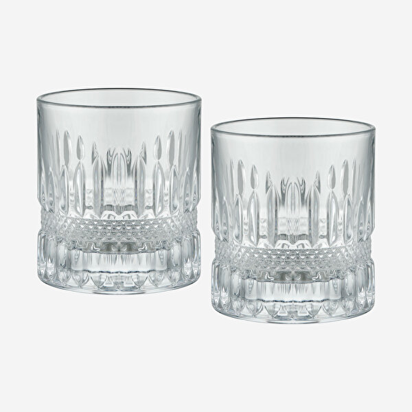 Chiara Alessi The Gentlemen’s Reserve Şeffaf Cam Viski Bardağı Seti-1
