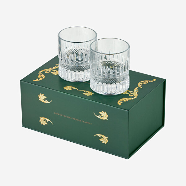 Chiara Alessi The Gentlemen’s Reserve Şeffaf Cam Viski Bardağı Seti
