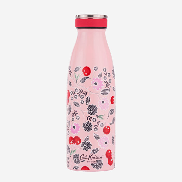 Cath Kidston Cherry Pembe Paslanmaz Çelik Termos