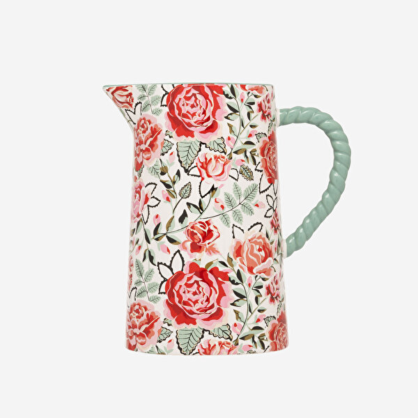 Cath Kidston Dolly Rose Yeşil Stoneware Sürahi