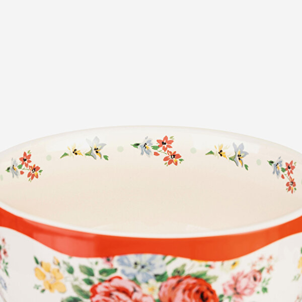 Cath Kidston Feels Like Home Kırmızı Stoneware Kase-3
