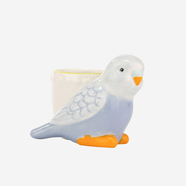 Cath Kidston Painted Table Mavi Seramik Yumurtalık-5