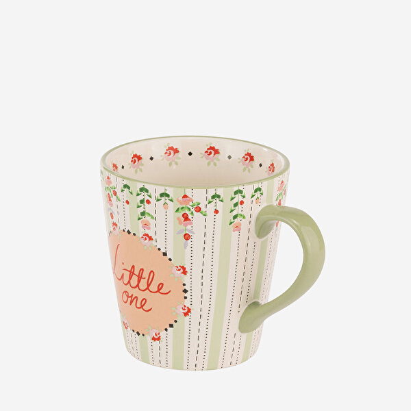 Cath Kidston Spring Birds Yeşil Stoneware Kupa Seti-6