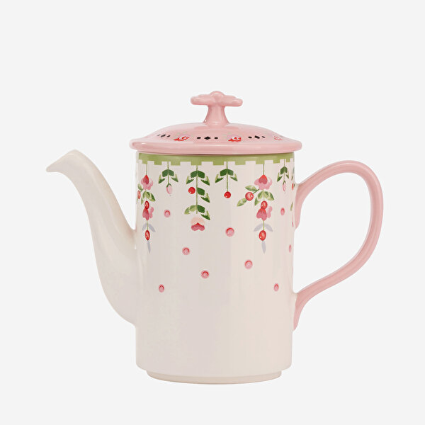 Cath Kidston Spring Birds Pembe Stoneware Çay Fincan Seti-9