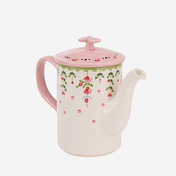 Cath Kidston Spring Birds Pembe Stoneware Çay Fincan Seti-4