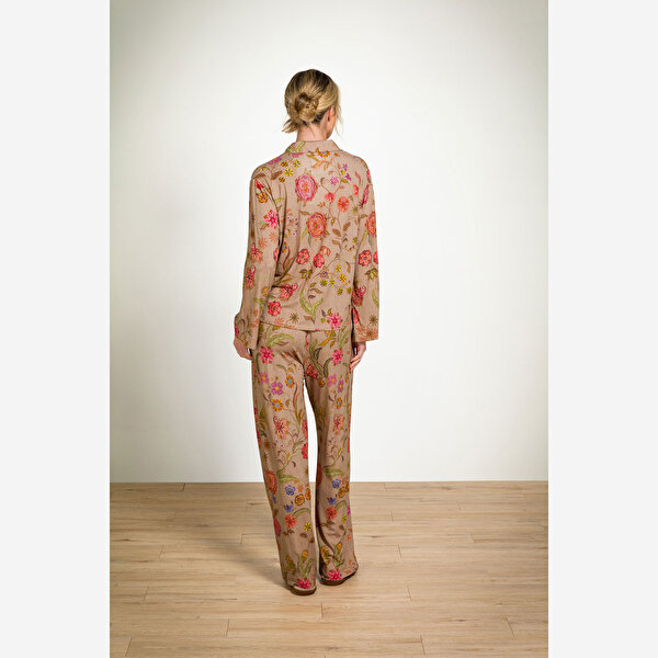 Pip Studio Belin Bej Viscose Pijama Altı-8