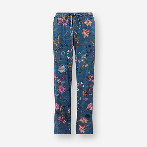 Pip Studio Belin Mavi Viscose Pantolon-1