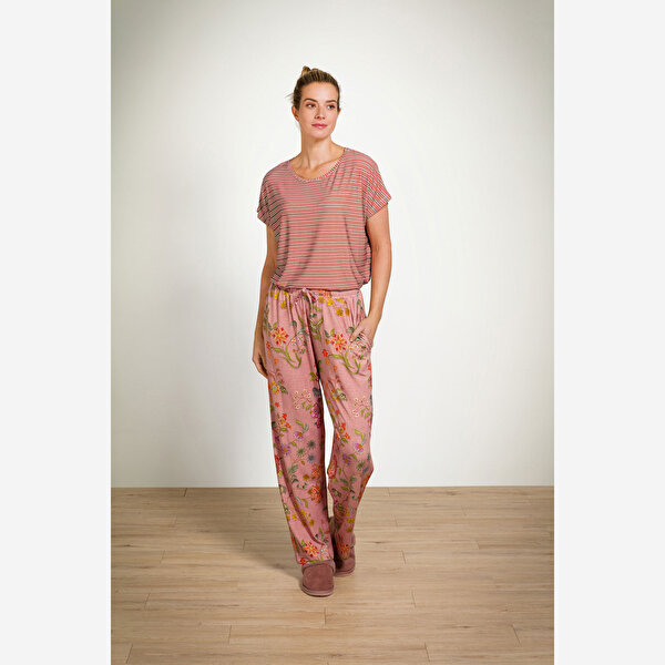 Pip Studio Belin Mercan Viscose Pantolon-3