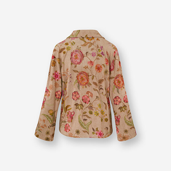 Pip Studio Faye Bej Viscose Bluz-4