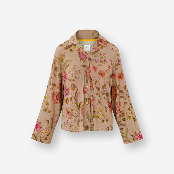 Pip Studio Faye Bej Viscose Bluz-1