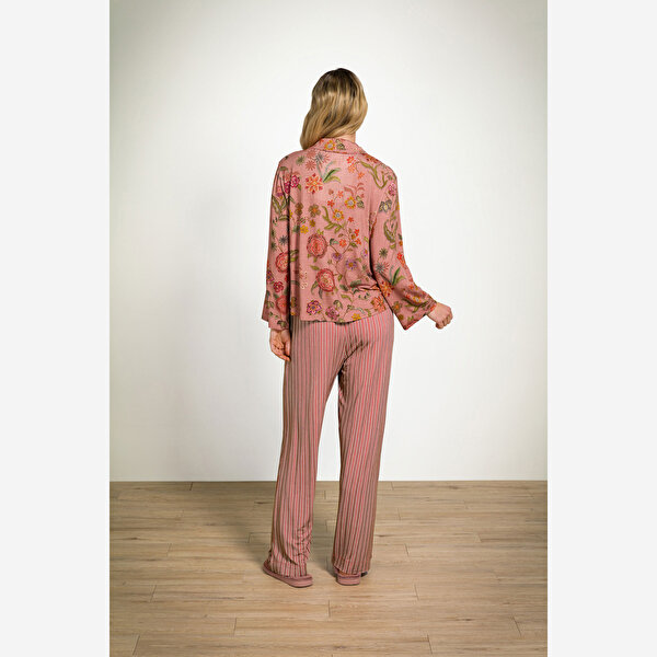 Pip Studio Faye Mercan Viscose Bluz-8