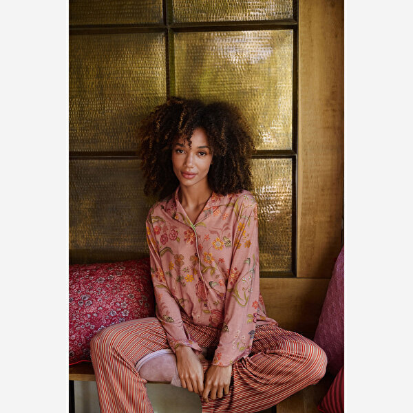 Pip Studio Faye Mercan Viscose Bluz-10