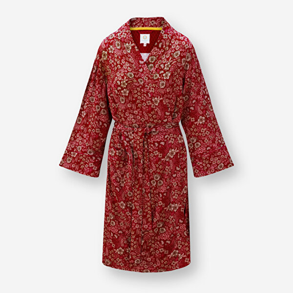 Pip Studio Naomi Kırmızı Viscose Kimono