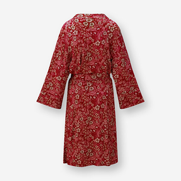 Pip Studio Naomi Kırmızı Viscose Kimono-5