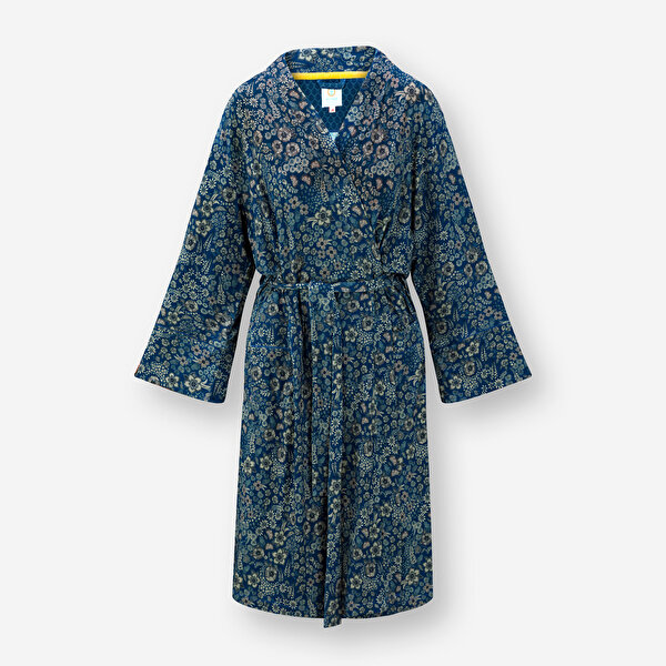 Pip Studio Naomi Mavi Viscose Kimono
