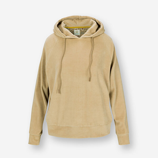 Pip Studio Tamari Bej Kadife Sweatshirt-1