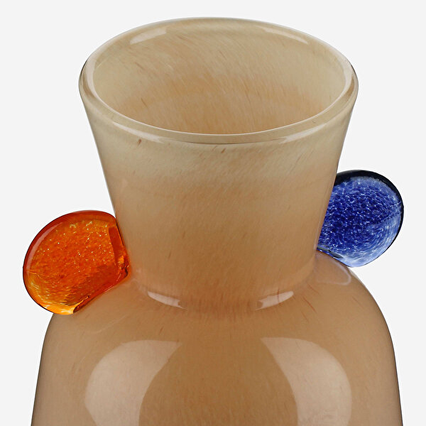 Rose & Tulipani Milano Pastello Bej Cam Vazo-2