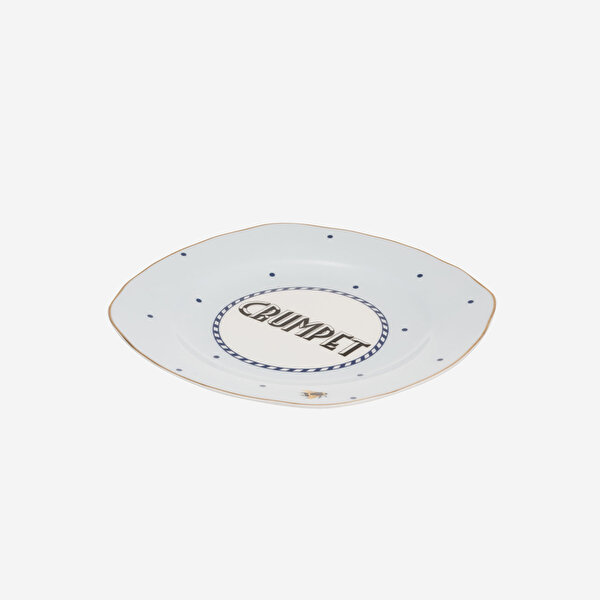 Yvonne Ellen Animals Beyaz Porselen Pasta Tabağı-9