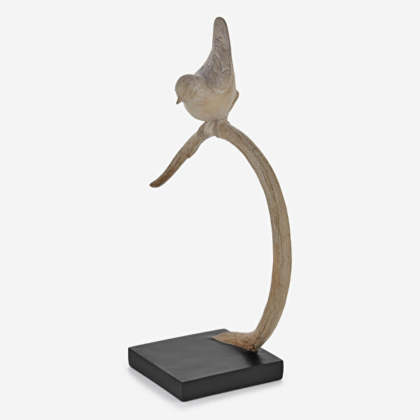 Chiara Alessi Krem Poliresin Dekoratif Obje