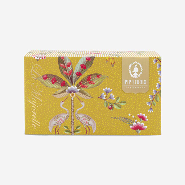 Pip Studio La Majorelle Sarı Porselen Kupa Seti-2