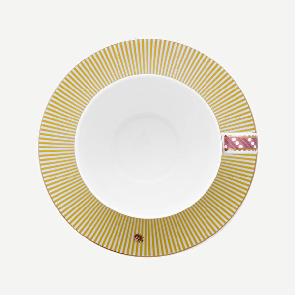 Pip Studio La Majorelle Sarı Porselen Çay Fincan Seti-4