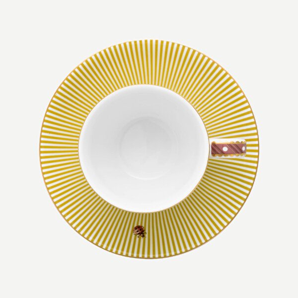 Pip Studio La Majorelle Sarı Porselen Kahve Fincan Seti-2