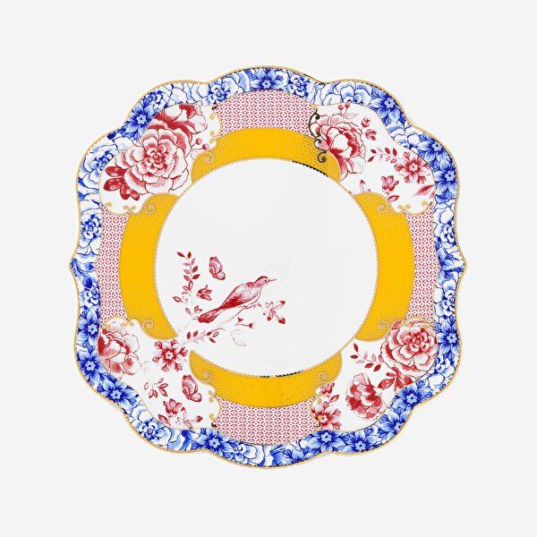 Pip Studio Royal Mavi Porselen Kek Standı-2